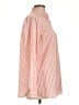Old Navy 100% Cotton Stripes Orange Long Sleeve Button-Down Shirt Size L - photo 4