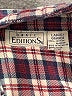 Basic Editions 100% Cotton Plaid Burgundy Long Sleeve Button-Down Shirt Size L - photo 7