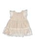 Baby Gap 100% Polyester Stars Ivory Dress Size 18-24 mo - photo 2