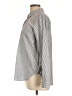 Old Navy 100% Cotton Stripes Gray Long Sleeve Button-Down Shirt Size L - photo 5