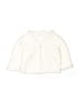 Barefoot Dreams 100% Poly Ivory Cardigan Size 6-12 mo - photo 1