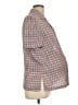 Queen B Houndstooth Brown 3/4 Sleeve Button-Down Shirt Size 12 - photo 4
