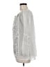 Lulu Silver 3/4 Sleeve Blouse Size M - photo 5