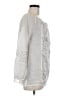 Lulu Silver 3/4 Sleeve Blouse Size M - photo 4