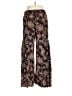 Nostalgia 100% Rayon Paisley Black Casual Pants Size M - photo 2
