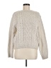 Lush 100% Polyester Ivory Pullover Sweater Size M - photo 1
