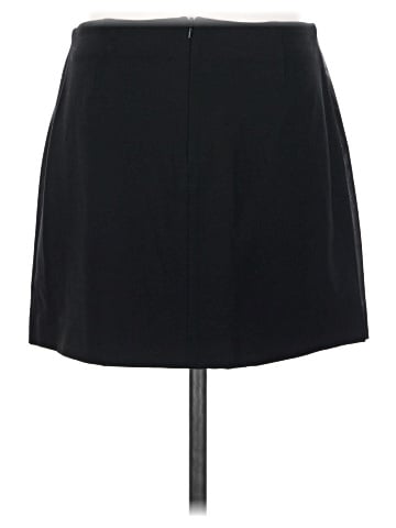 Theory Faux Leather Skirt (view 2)