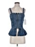 seventy + mochi Blue Sleeveless Top Size S - photo 1