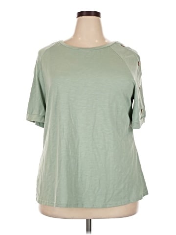 BLOOMCHIC Short Sleeve Top (view 1)