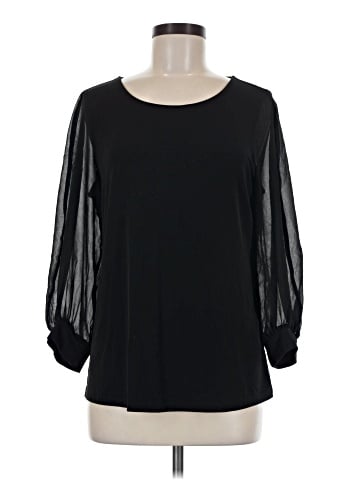 Calvin Klein Long Sleeve Blouse (view 1)
