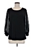 Calvin Klein Black Long Sleeve Blouse Size M - photo 1