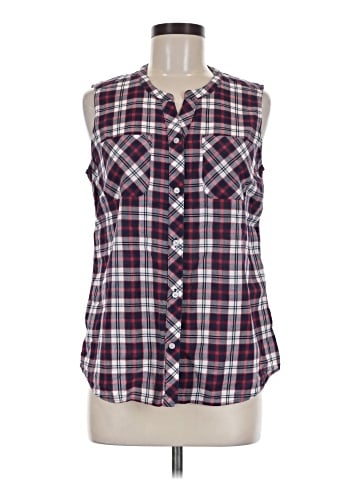 Eddie Bauer Sleeveless Button-Down Shirt (view 1)