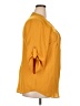 Mileage 100% Polyester Orange 3/4 Sleeve Blouse Size 2X - photo 4