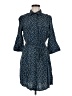 Millenium 100% Rayon Blue Casual Dress Size M - photo 1