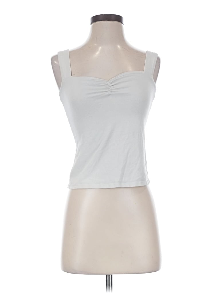 Pre-owned Reformation Jeans Sleeveless Top In Silver