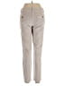 Brunello Cucinelli 100% Cotton Solid Gray Tan Khakis Size 12 - photo 2