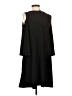 Nina Leonard Solid Black Casual Dress Size S - photo 2