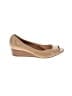 Cole Haan Nike 100% Leather Tan Wedges Size 9 1/2 - photo 1