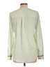 Zoa 100% Polyester Green Long Sleeve Henley Size L - photo 2
