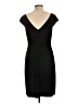 Connected Apparel Solid Black Cocktail Dress Size 12 - photo 2