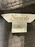 Natural Reflections 100% Cotton Houndstooth Gray Long Sleeve Button-Down Shirt Size M - photo 7