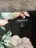 Torrid Floral Black Casual Dress Size 2X Plus (2) - photo 7