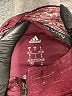 Adidas 100% Polyester Burgundy Cardigan Size S - photo 7