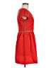 Pins and Needles 100% Polyester Solid Red Casual Dress Size 6 - photo 4