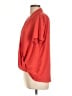 Lush Red Short Sleeve Blouse Size L - photo 5