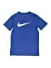 Nike 100% Polyester Blue Short Sleeve T-Shirt Size S (kids) - photo 1