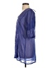 Tropical Escape 100% Polyester Blue 3/4 Sleeve Blouse Size S - photo 5