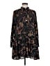 Zara Basic Paisley Black Casual Dress Size M - photo 1