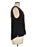 Shyanne 100% Rayon Black Sleeveless Blouse Size L - photo 4