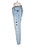 Current/Elliott Polka Dots Blue Jeans Size 27 waist - photo 5