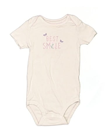 Child of Mine by Carter's Short Sleeve Onesie (view 1)