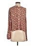 Boden 100% Polyester Red Long Sleeve Blouse Size 2 - photo 1