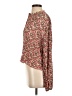 Boden 100% Polyester Red Long Sleeve Blouse Size 2 - photo 5