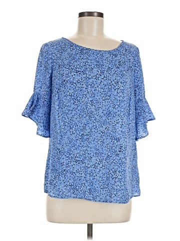 Liz Claiborne Career Short Sleeve Blouse (view 1)
