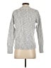 L.L.Bean 100% Cotton Tweed Silver Pullover Sweater Size S - photo 2