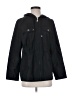 Laura Scott 100% Polyester Solid Black Raincoat Size S - photo 1