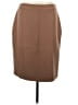 Halogen Solid Brown Tan Formal Skirt Size 12 - photo 1