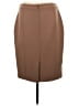 Halogen Solid Brown Tan Formal Skirt Size 12 - photo 2
