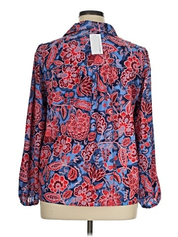 Gloria Vanderbilt Long Sleeve Blouse (view 2)