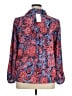 Gloria Vanderbilt Paisley Blue Long Sleeve Blouse Size XL - photo 2
