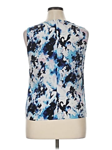 St. John Sleeveless Silk Top (view 2)