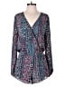 Buddy Love 100% Polyester Hearts Blue Romper Size S - photo 1
