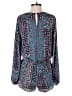 Buddy Love 100% Polyester Hearts Blue Romper Size S - photo 2