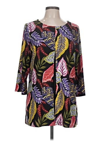 Attitudes by Renee 3/4 Sleeve Blouse (view 1)