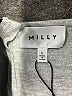 Milly Chevron-herringbone Gray Casual Dress Size L - photo 7