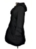 Armani Collezioni 100% Nylon Black Coat Size 8 - photo 5